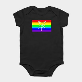 LGBTQ Commie Pride Baby Bodysuit